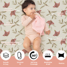 Load image into Gallery viewer, Acrabros Snug Fitted Playard Sheet Set Zebra Flora