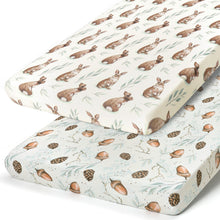 Load image into Gallery viewer, Acrabros Snug Fitted Playard Sheet Set Rabbit Nuts