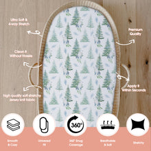 Load image into Gallery viewer, Acrabros Snug Fitted Bassinet Sheet Set Bears & Forest