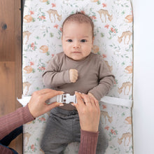 Load image into Gallery viewer, Acrabros Snug Fitted Changing Pad Cover Set Deer Floral