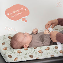 Load image into Gallery viewer, Acrabros Snug Fitted Changing Pad Cover Set Rabbit Nuts