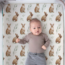 Load image into Gallery viewer, Acrabros Snug Fitted Playard Sheet Set Rabbit Nuts