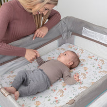 Load image into Gallery viewer, Acrabros Snug Fitted Playard Sheet Set Deer Floral