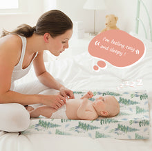 Load image into Gallery viewer, Acrabros Snug Fitted Changing Pad Cover Set Bears & Forest