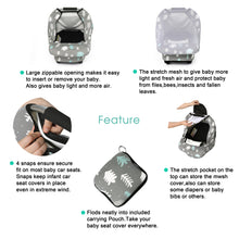 Load image into Gallery viewer, Stretchy Baby Car Seat Covers For All Seasons