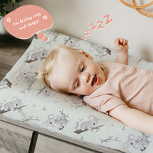 Load image into Gallery viewer, Acrabros Snug Fitted Changing Pad Cover Set Koala leaf