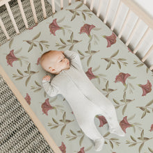 Load image into Gallery viewer, Acrabros Snug Fitted Crib Sheet Set Zebra Flora