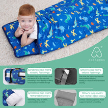 Load image into Gallery viewer, Toddler Nap Mat Dinosaur