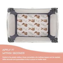Load image into Gallery viewer, Acrabros Snug Fitted Playard Sheet Set Rabbit Nuts