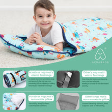 Load image into Gallery viewer, Toddler Nap Mat Robots