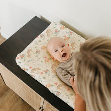 Load image into Gallery viewer, Acrabros Snug Fitted Changing Pad Cover Set Deer Floral