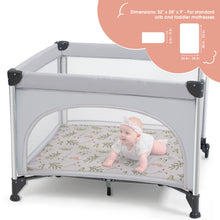 Load image into Gallery viewer, Acrabros Snug Fitted Playard Sheet Set Deer Floral