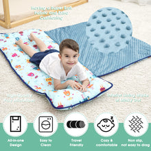Load image into Gallery viewer, Toddler Nap Mat Robots