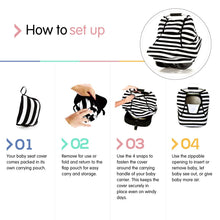 Load image into Gallery viewer, Stretchy Baby Car Seat Covers For All Seasons