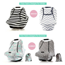 Load image into Gallery viewer, Stretchy Baby Car Seat Covers For All Seasons