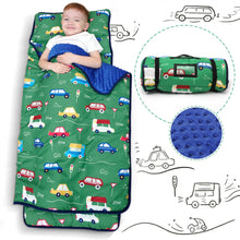 Load image into Gallery viewer, Toddler Nap Mat Car
