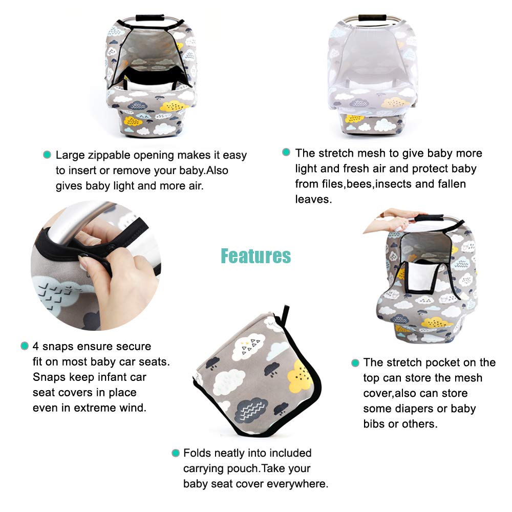 Cool Baby Car Seat Covers For Winter Acrabros