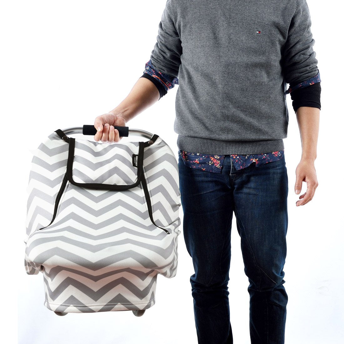 Grey Baby Car Seat Covers Acrabros