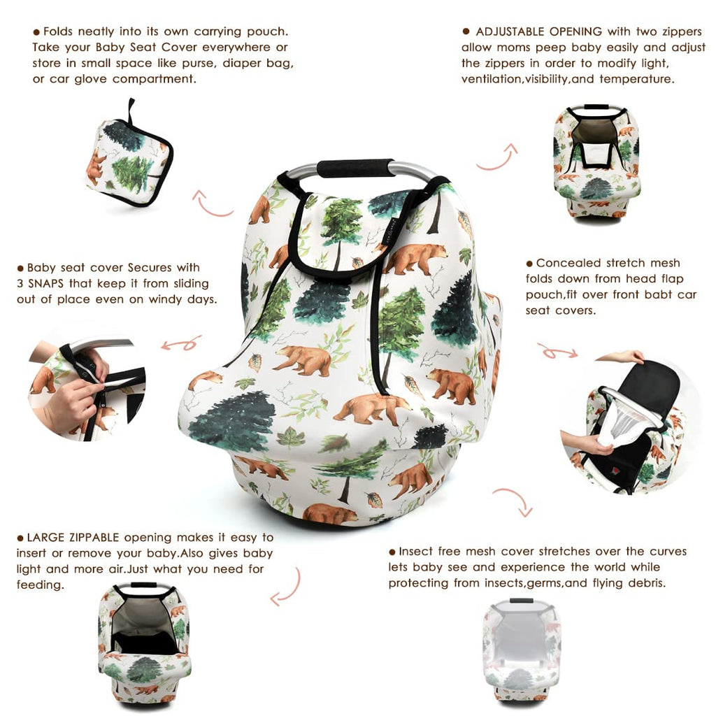 Baby Car Seat Covers Acrabros