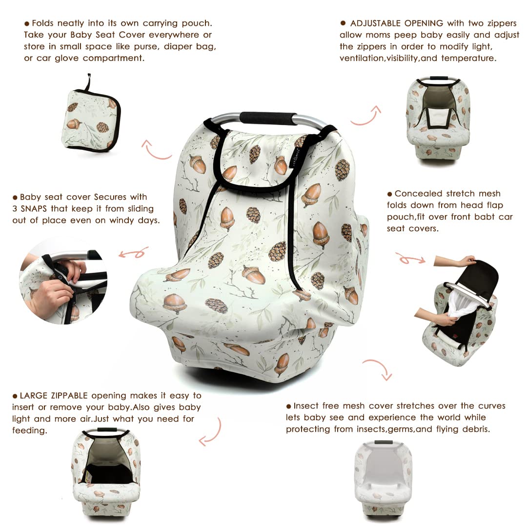 Baby Car Seat Covers Acrabros